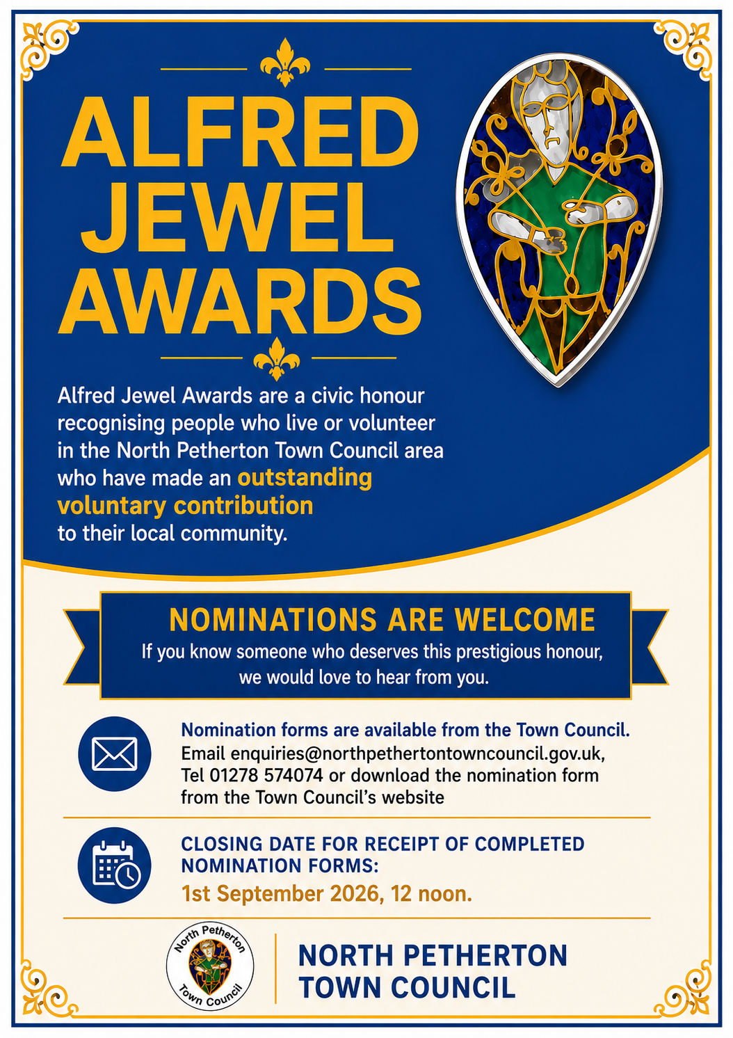 image promoting Alfred Jewel Award Nominations